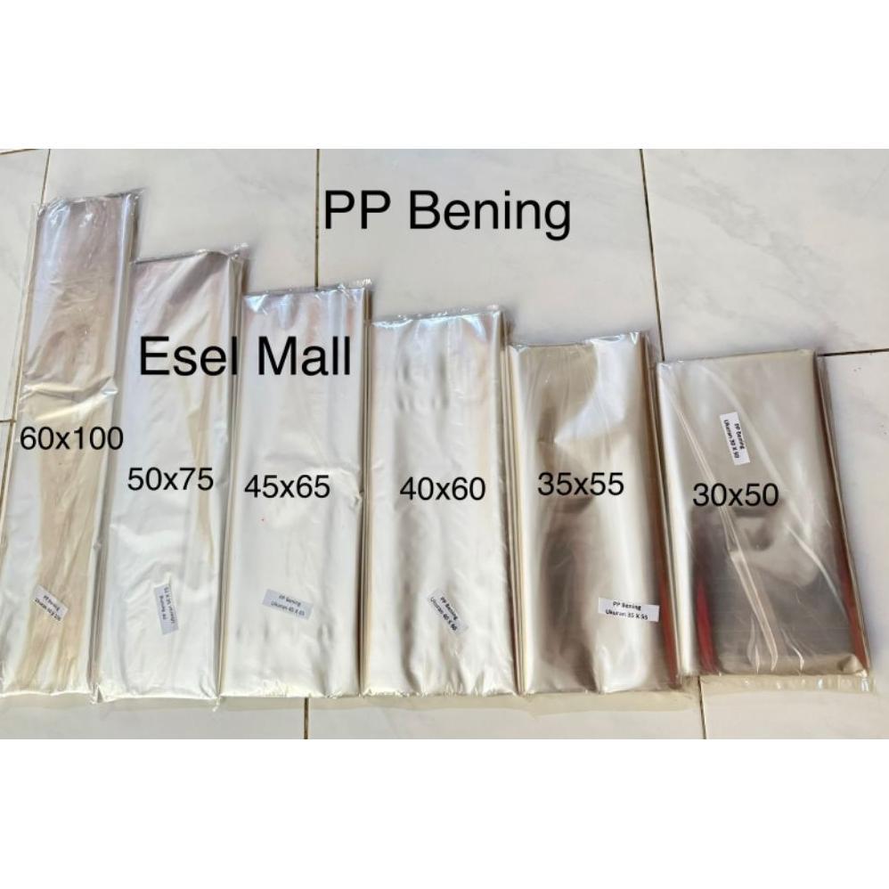 Plastik PP Laundry Bening Tebal/Plastik PP Bening/Plastik Packing Laundry