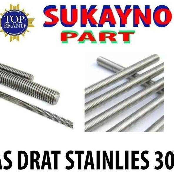 LONG DRAT / AS DRAT STAINLESS M8 RESTOCK