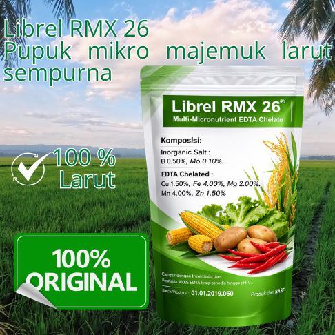 Promo Cod Pupuk Mikro Librel Rmx 26 Kemasan 500 G ><
