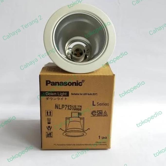 DOWNLIGHT PANASONIC 4 INCH PUTIH NLP71310031 NLP71312 PM99