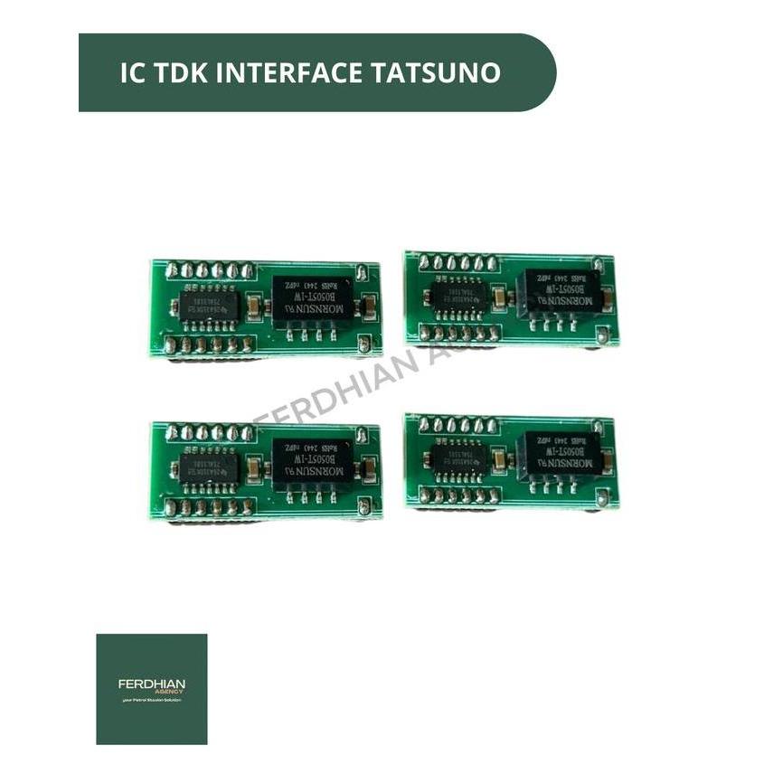 IC TDK INTERFACE dan OPTOCOUPLER TATSUNO - TDK INTERFACE TATSUNO DIGITALISASI SPBU