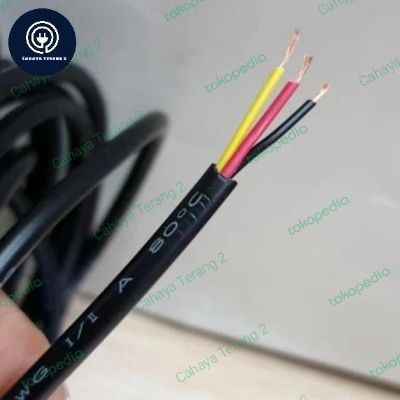 KABEL AWG 24 ISI 3 JALUR / KABEL ISI 3 AWG 24 ( PER METER ) PM99