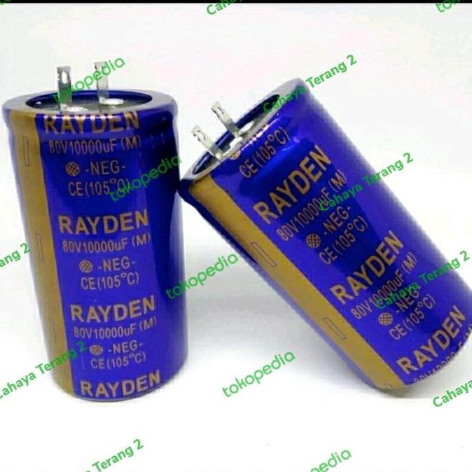 ELCO 10000UF 80V ELCO KAPASITOR 10.000UF 80V PM99