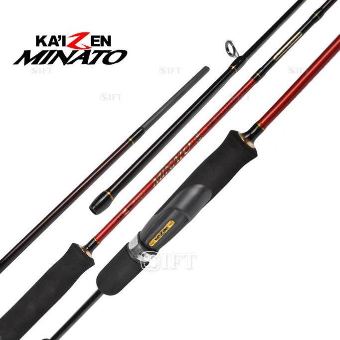 Joran UL KAIZEN MINATO 180 201 | Carbon | Ultra Light | Ultralight Casting (TERBAIK) (TERBARU) (TERM