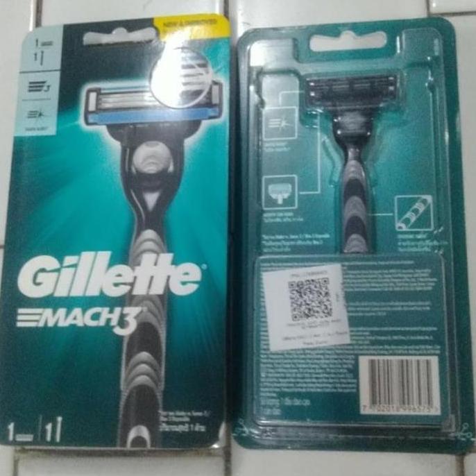 Gillette Mach 3 Classic Alat Cukur Razor Gillette Mach3 Original