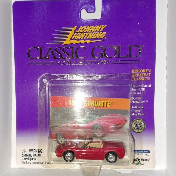 1998 corvette diecast 1:64 Johnny lightning