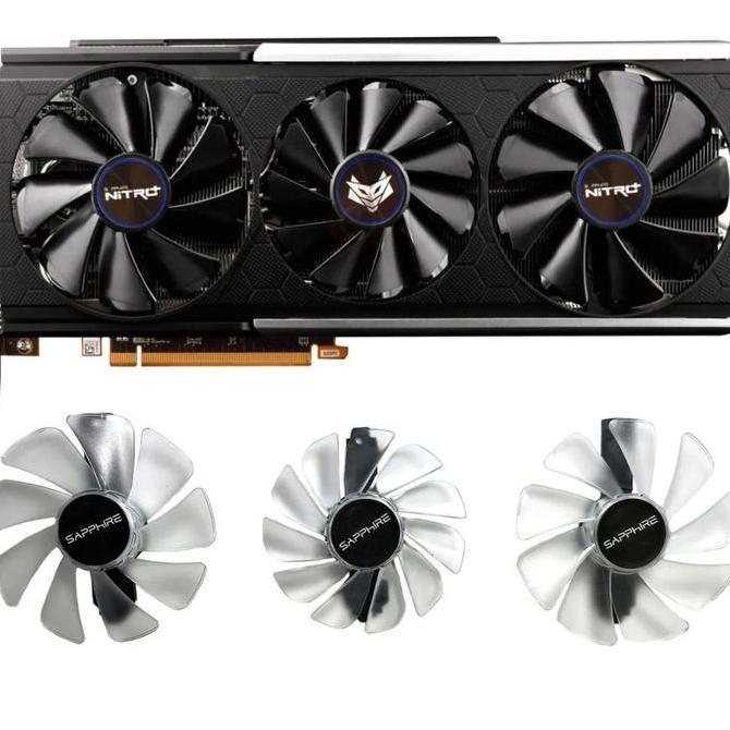 Fan Sapphire Nitro Rx 5700 xt 5500 xt Oem Replacement 87cm 95mm 6pin