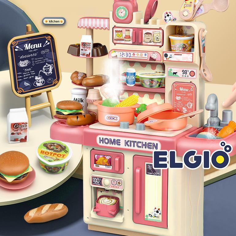 official mainan masak masakan meja dapur anak kitchen set