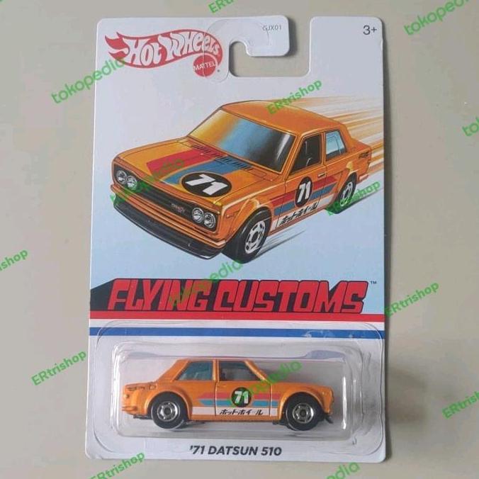 Hot Wheels 71 Datsun 510 Flying Customs