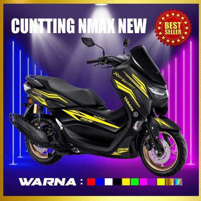 CUTTING STICKER NMAX NEW STIKER CUTTING NMAX BARU