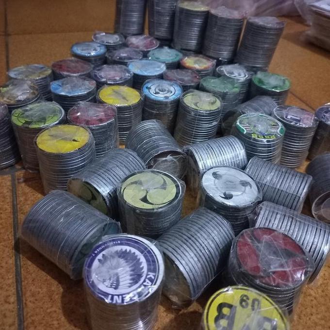 Tazos King Tazos Gacoan Besi Tebal Tazos Raja Berkarakter isi 18 pcs