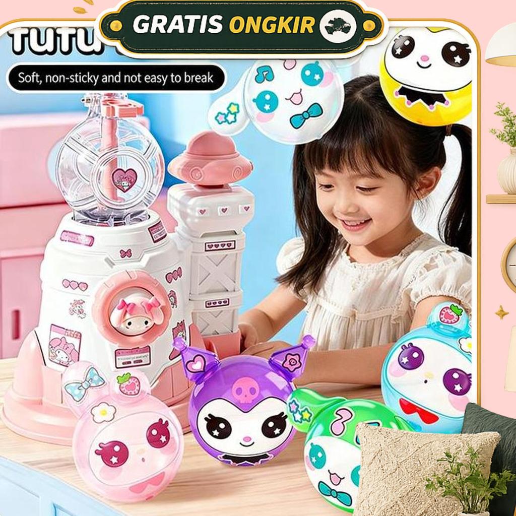 Jaki Mainan Dan Hadiah Anak-Anak Kerajinan Diy Untuk Anak Perempuan Mainan Balon Ajaib Yang Lengket 