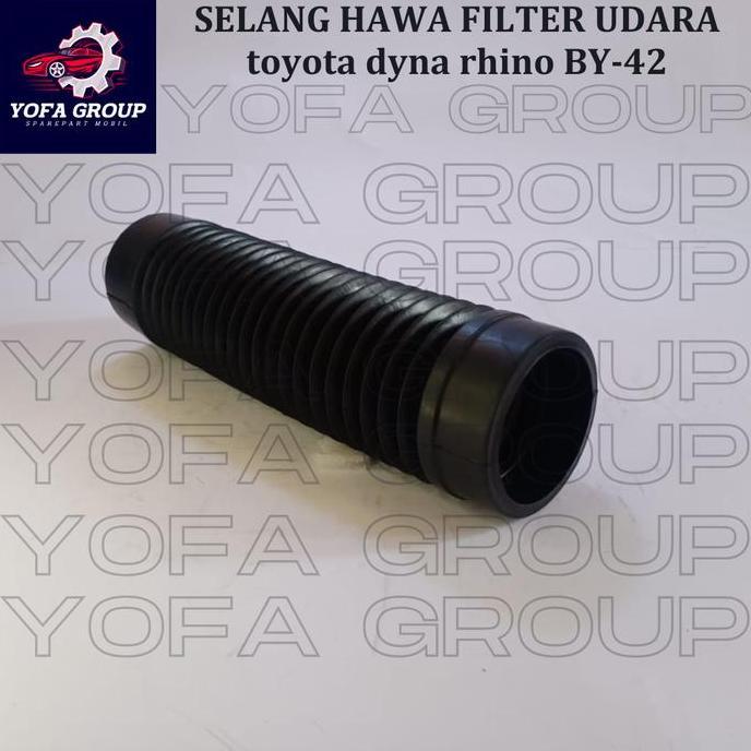 SPAREPART MOBIL Selang Hawa Panjang Toyota Dyna Rino BY-41, BY-42, PS-115 Selang Hawa Filter Udara L