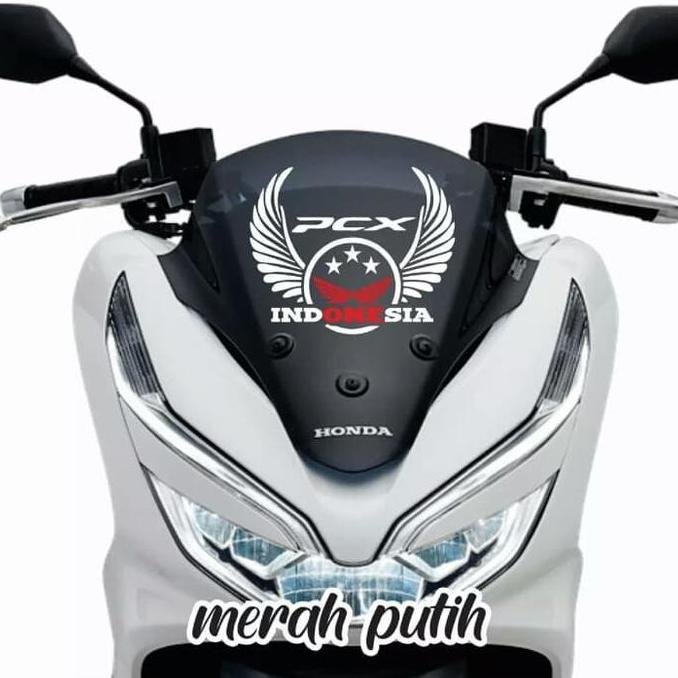 Sticker Tameng Motor Pcx Ukuran Besar Keren Slabor Motor