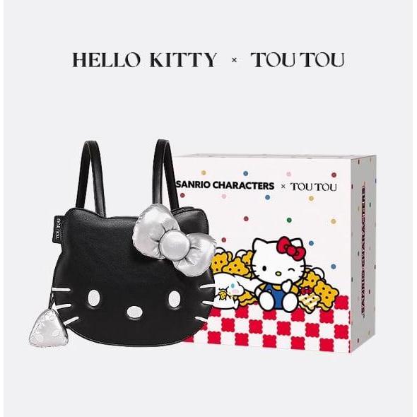 Grosir [Exlusive Titkokshop] Tas Ransel Box Premium Wanita 9107 Hello Kitty X Toutou