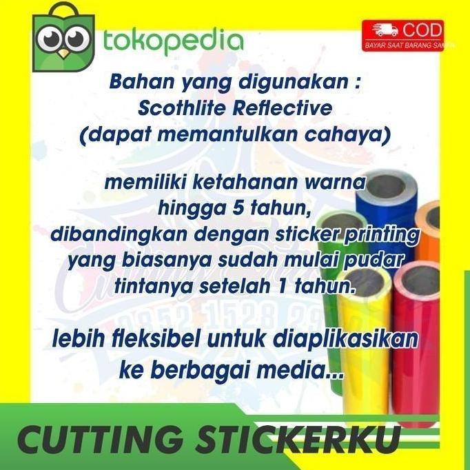 Cutting Stiker Maxim - Motorcycle