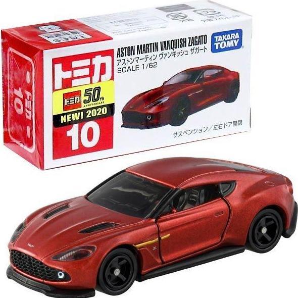 Tomica No 10 Aston Martin Vanquish Zagato