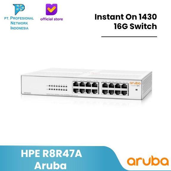 Hpe R8R47A Aruba Instant On 1430 16G Switch Hp Aruba R8R47A