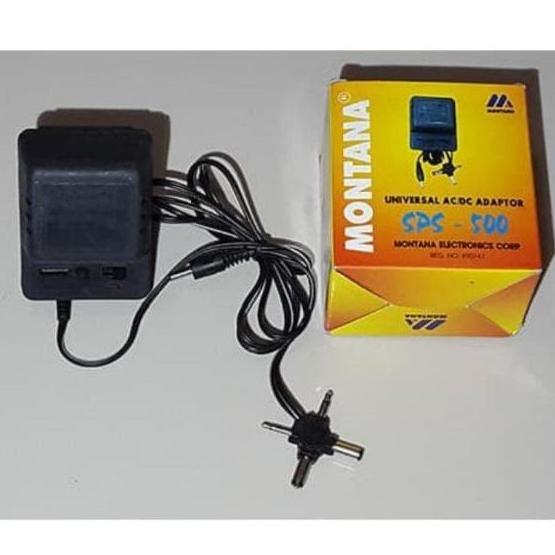 ADAPTOR 500MA 3V 4.5V 5V 7.5V 9V 12V MULTI OUTPUT DC POWER SUPPLY YATZ27