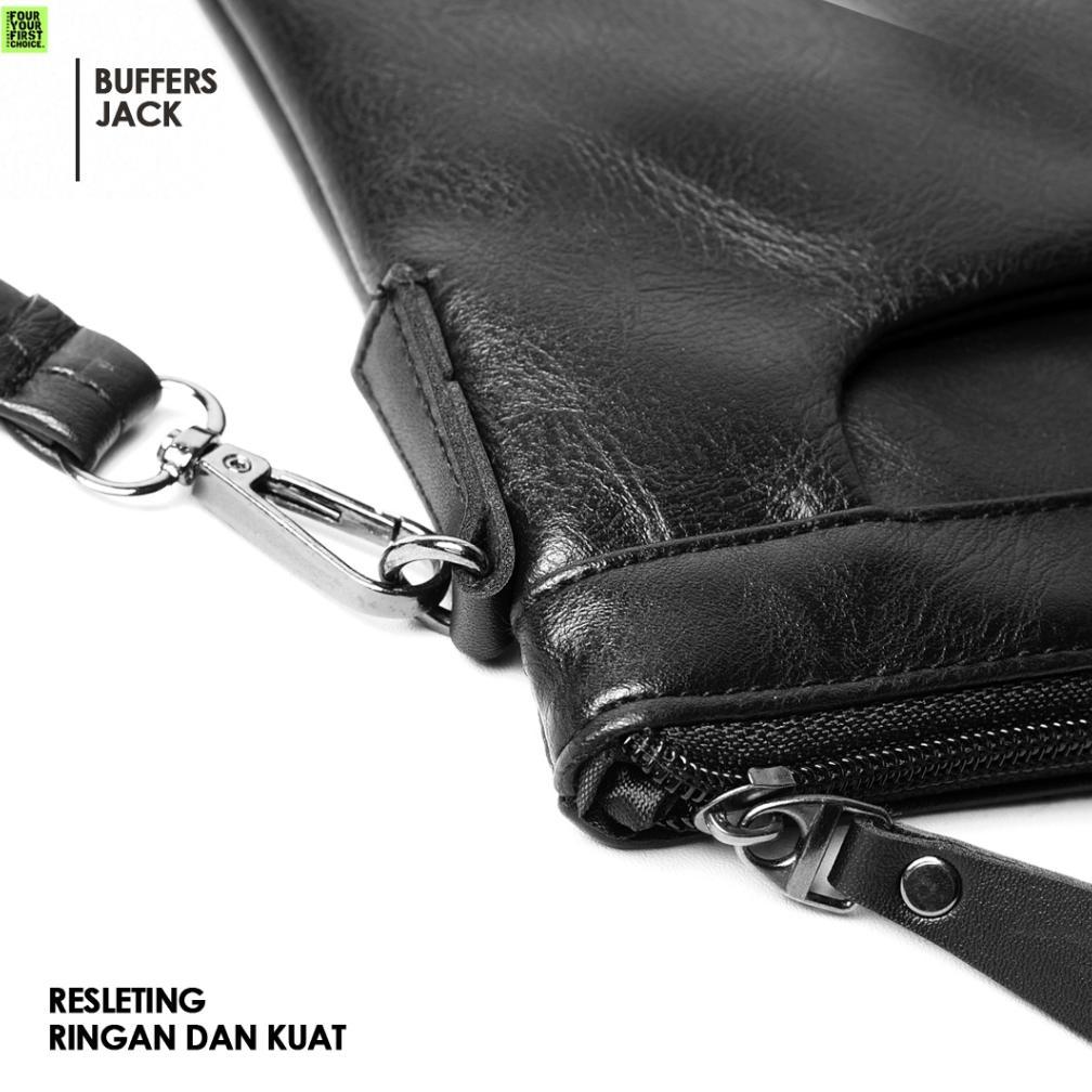 NEW PROMO BUFFERS Jack - Clutch Bag Pria Clutch Kulit Pria Tas Tangan Pria Tas Kulit