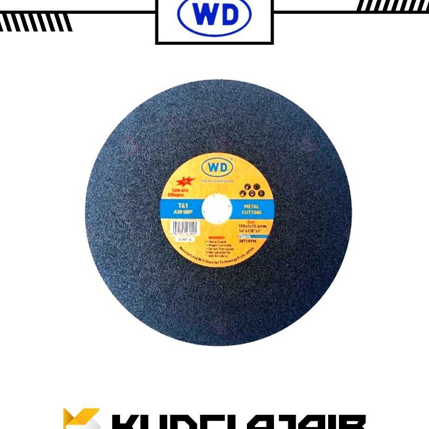 Wd Cutting Wheel 14 Inch - Mata Batu Potong Besi Cut Off