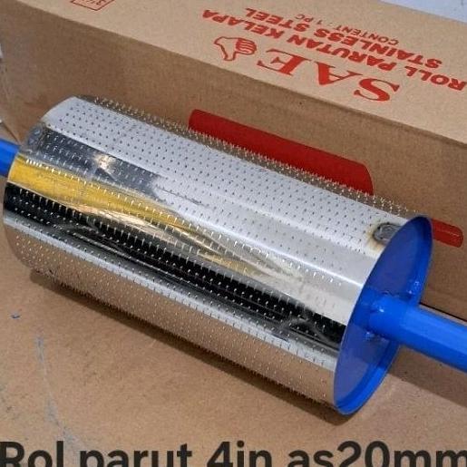 Rol Parut Kelapa 4In As 20Mm/ Rol Parut 3,5 As 17Mm
