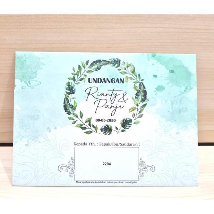 Undangan Blangko kosong ERBA 2204 isi 100 Lembar