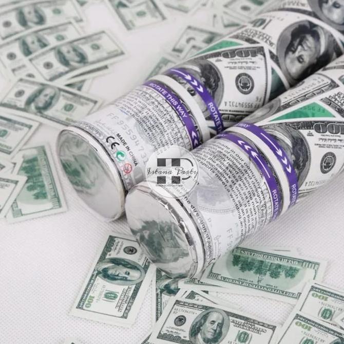 party confetti dollar / confetti 50 cm dollar