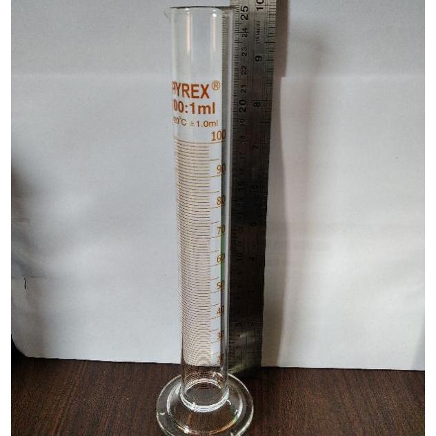 Gelas Ukur Pyrex 100 Ml