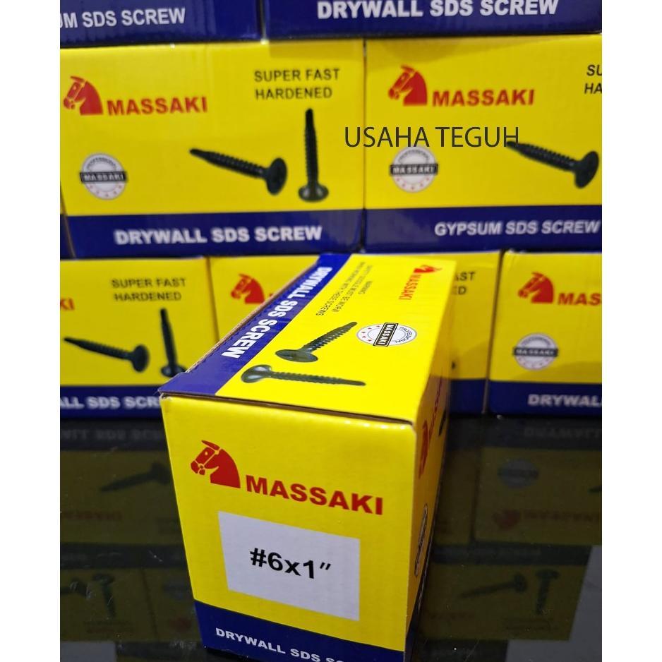 Sekrup Gypsum Sds Massaki / Sekrup Furing / Drywall Screws