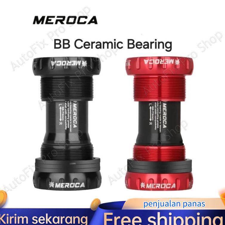 Bb Bottom Bracket Ht2 Hollowtech 2 Bsa Loncer Not Ceramic Shimano Sepeda Mtb Seli Rb