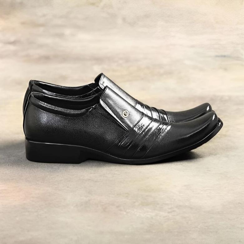TERBARU Pantofel Kulit Asli Cowok YAL BARNEET 235 Sepatu Formal Kerja Pria
