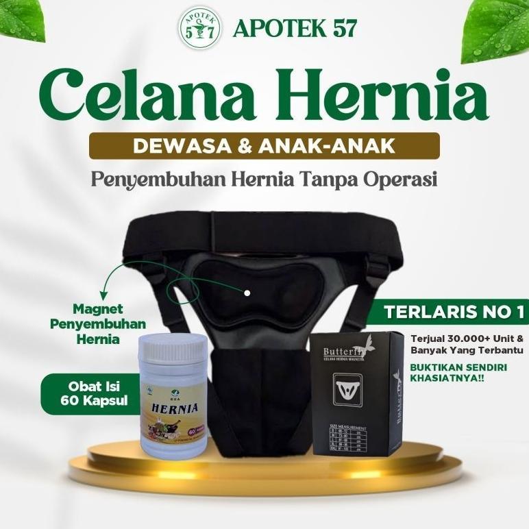 Celana Hernia Pria Dewasa Magnetik Butterfly