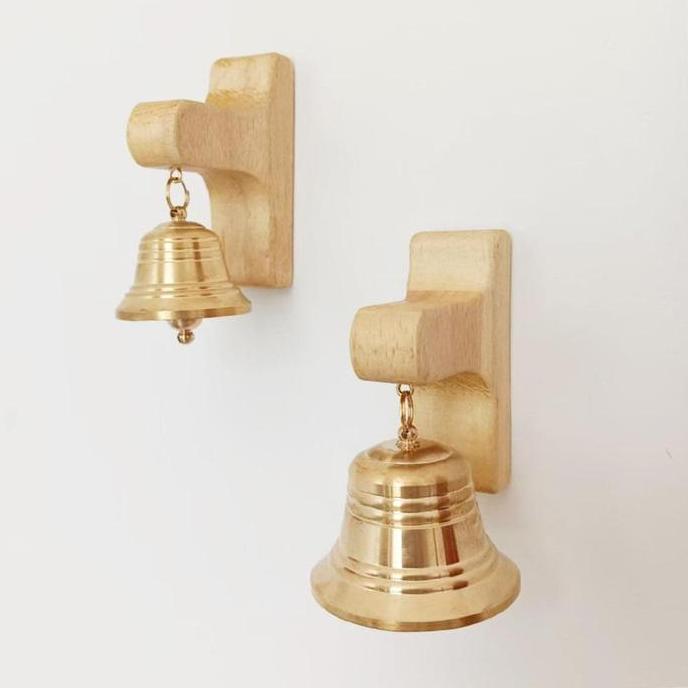 Vinnatsu Bel Pintu Lonceng Pintu Kuningan Bel Pintu Kenari Magnetic Wind Chimes Bel Dekorasi  Pintu 