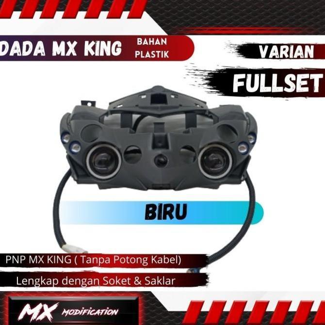 Promo Dada Lampu LED MX KING Inner MX King Bahan Plastik Premium Motorcycle hukkizy -