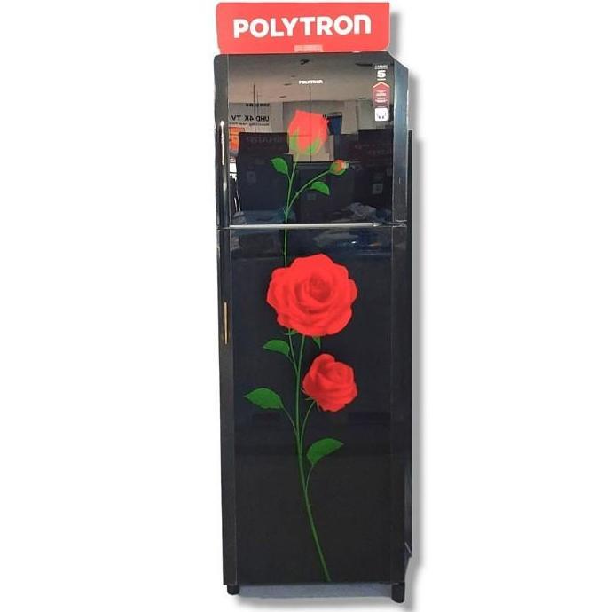 Kulkas Polytron 2 Pintu PRM28DRX / Lemari Es Polytron PRM 28 DRX