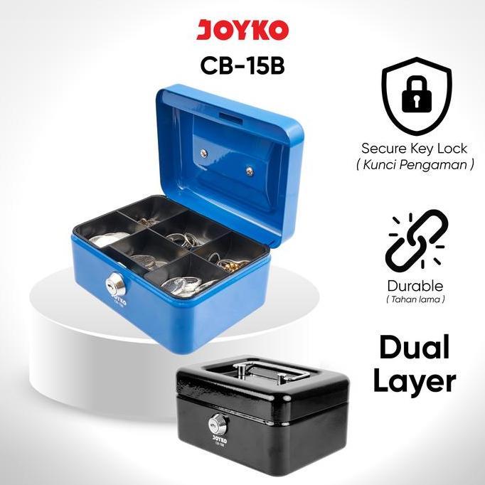 JOYKO Brankas Uang Cash Box Kotak Uang Kas CB-15B