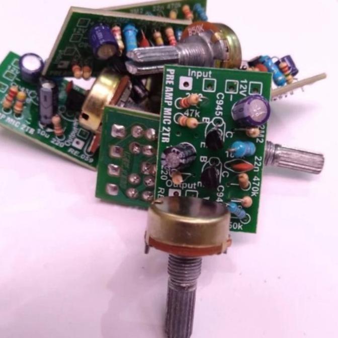 PRE AMP MIC 2TR AMPLIFIER MICROPHONE 2 TR D'90