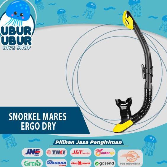 SNORKEL MARES ERGO DRY / SNORKEL DIVING