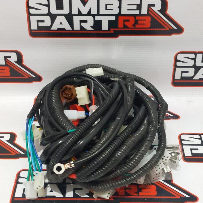 kabel body viar 150cc harness wire DC - sparepart motor roda tiga - viar kaisar htm nozomi jialing