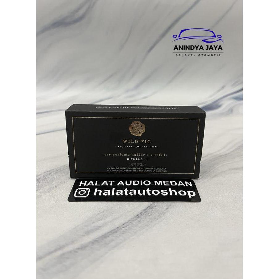 Rituals Car Perfume Diffuser Wild Fig / Parfum Pewangi Pengharum Mobil Siap Pakai