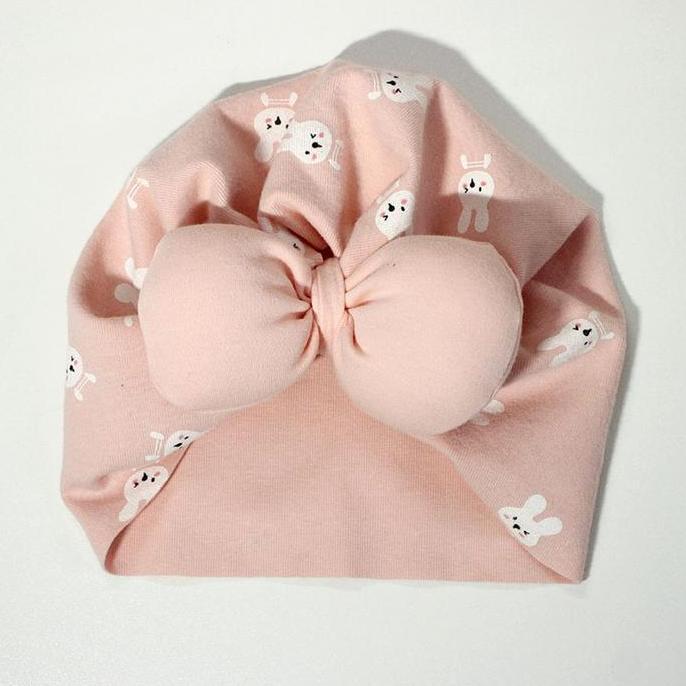 Turban Pita Anak Perempuan Lucu Halus Lembut / Ciput Bayi Pita / Ciput Newborn / Ciput Bayi Anak Cew
