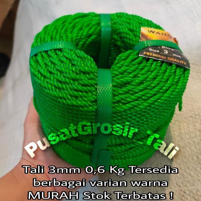 Tali Tambang 3mm / Tali 3mm PE 1 ROL Murah Bagus