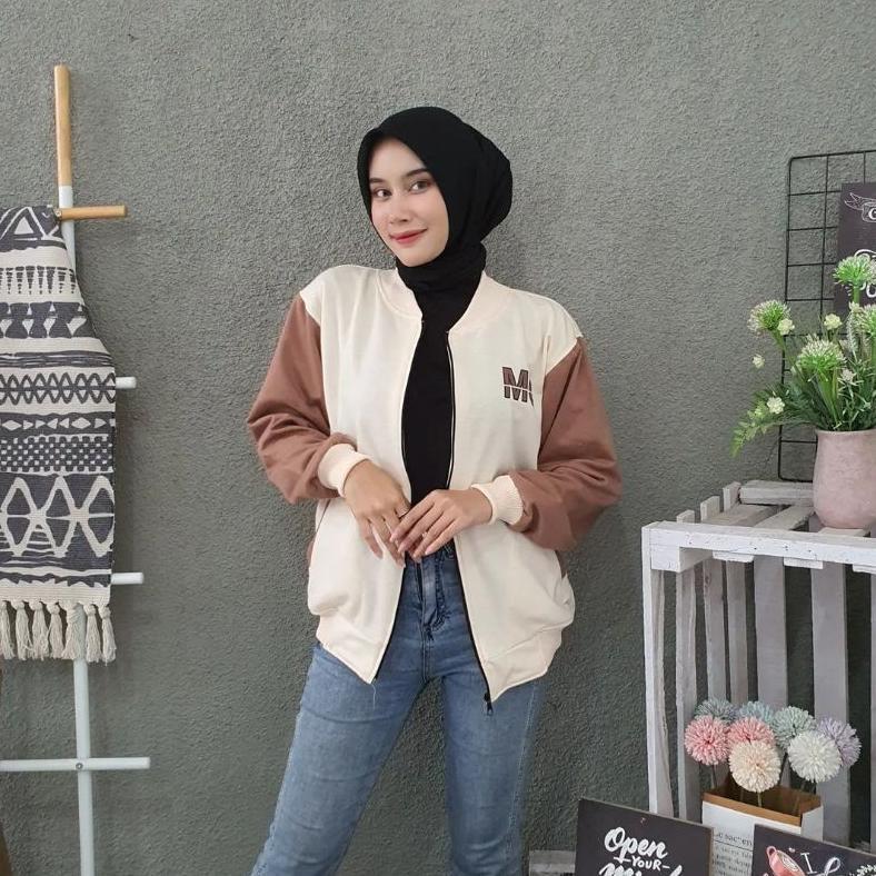 Diskon Jaket Varsity Croope Baseball B Beyond | Jaket Baseball | Jaket Wanita Korea