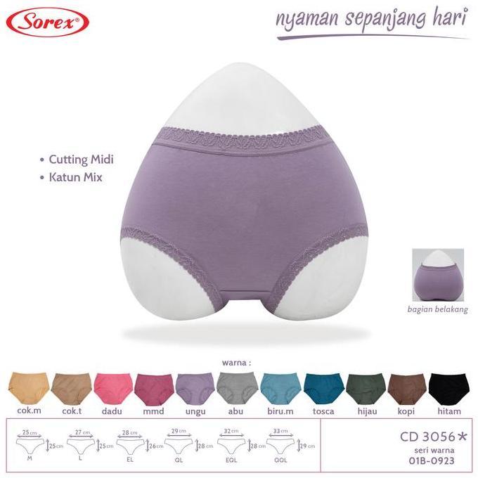 Celana dalam Sorex 3056 Coolmax