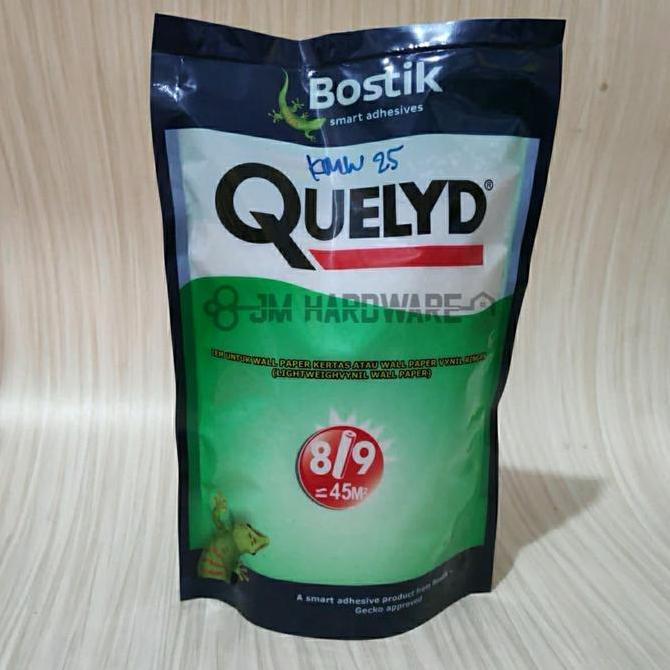 Lem wallpaper dinding Quelyd bostik