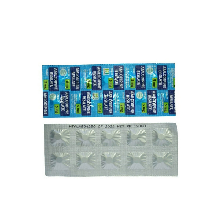 AMLODIPIN BESILATE GENERIK_01 5 MG 1 BLISTER @ 10 TABLET