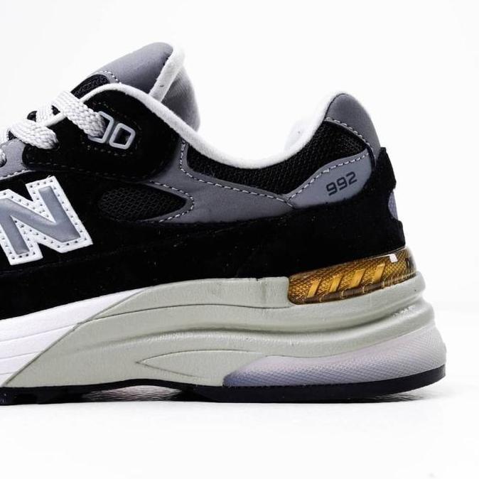 Sepatu Nb 992Bk Black White Grey (100%Bnib Made In Usa)