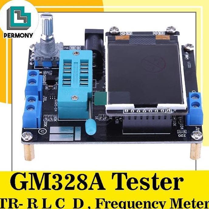 GM328A RLC TRANSISTOR SCR FET DIODA THYRISTOR ESR TESTER