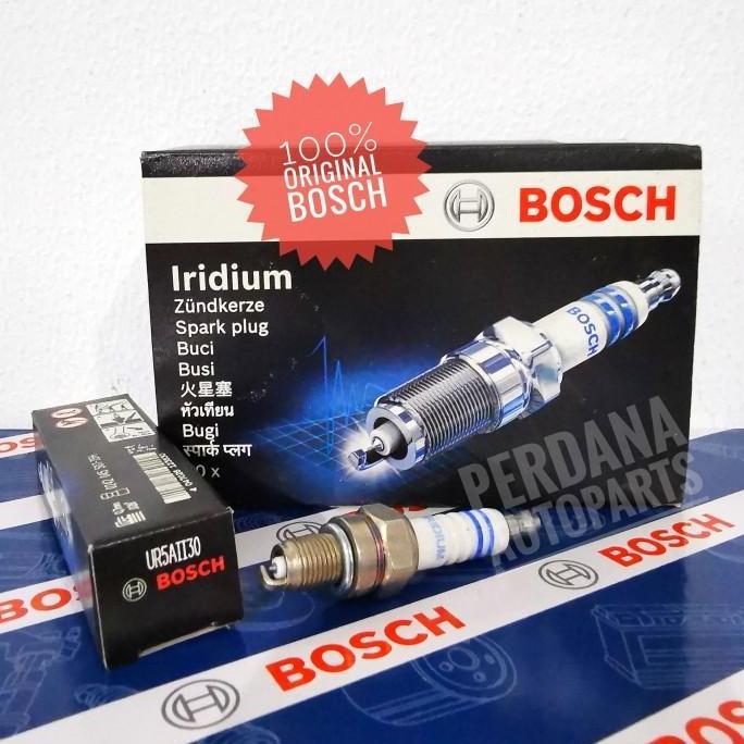Busi Yamaha Grand Filano 125 Asli Orinal BOSCH Double Iridium
